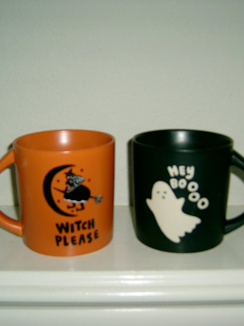 Pair of Halloween Mugs, 16 oz., Never Used, NEW